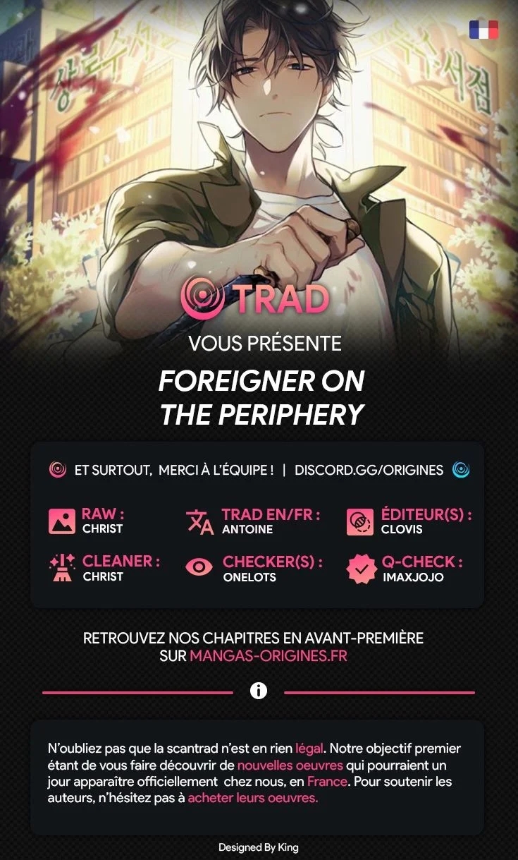 Foreigner On The Periphery: Chapter 8 - Page 1
